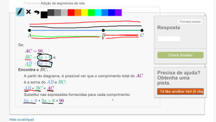 adicao segmentos reta