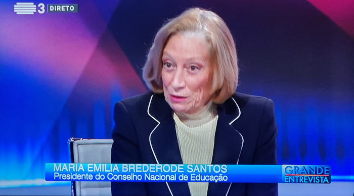 Grande entrevista à Presidente do Conselho Nacional da Educação