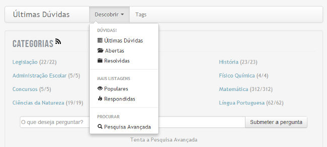 navegacao duvida