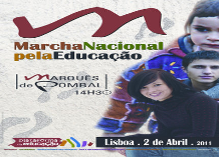 Cartaz Marcha pela Educação